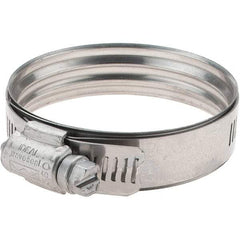 IDEAL TRIDON - SAE Size 36, 43 to 65mm Diam, Stainless Steel 360° Worm Drive Clamp - Benchmark Tooling