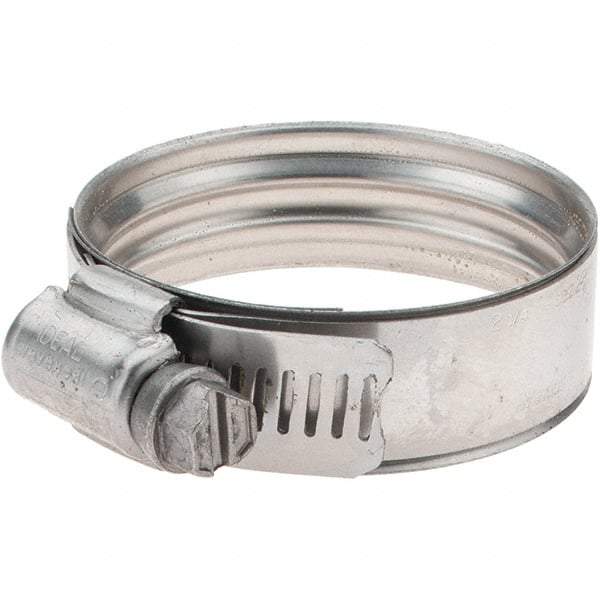 IDEAL TRIDON - SAE Size 28, 34 to 52mm Diam, Stainless Steel 360° Worm Drive Clamp - Benchmark Tooling