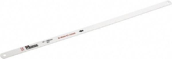 M.K. MORSE - Hand Hacksaw Blades Blade Material: Bi-Metal Blade Length (Inch): 12 - Benchmark Tooling