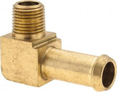 Eaton - 1/8 Barbed Thread 90° Male Elbow - Brass - Benchmark Tooling