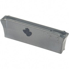 Iscar - DGN3003 IC20 Grade, 0.1181" Cutting Width, Carbide Cutoff Insert - Neutral Lead Angle, 0.0098" Cnr Rad, Double End - Benchmark Tooling