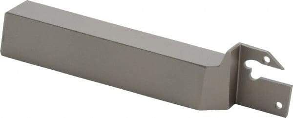 Iscar - External Thread, 0.689" Max Depth of Cut, 3mm Min Groove Width, 125mm OAL, Right Hand Indexable Grooving Cutoff Toolholder - 20mm Shank Height x 20mm Shank Width, DG.. Insert Style, DGT Toolholder Style, Series Do-Grip - Benchmark Tooling