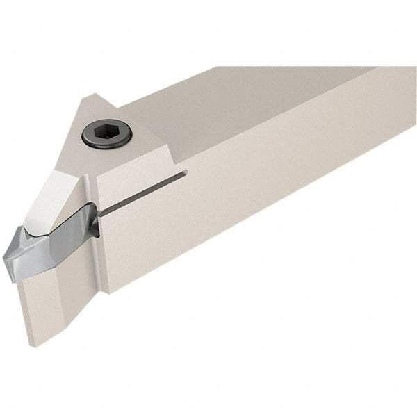 Iscar - GIPA 8, 45° Lead Angle GHVR Internal or External Right Hand Indexable Profiling Toolholder - 25mm Shank Height x 25mm Shank Width, 150mm Long - Benchmark Tooling