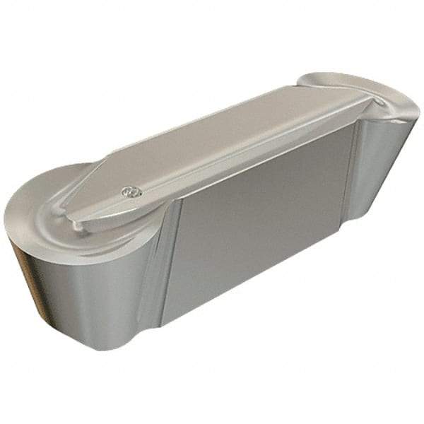 Iscar - 8040GIDA Grade ID5, 8mm Cutting Width Diamond Tipped Grooving Insert - 25mm Max Depth of Cut, Neutral, 4mm Corner Radius - Benchmark Tooling