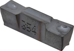 Iscar - 5005GRIP Y Grade IC354, 5mm Cutting Width Carbide Grooving Insert - 3mm Max Depth of Cut, Neutral, 0.5mm Corner Radius, TiCN Finish - Benchmark Tooling