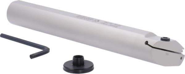 Iscar - 0.787" Min Bore Diam, 10" OAL, 1-1/4" Shank Diam, HFI Indexable Boring Bar - DGN, GRIP, HFPR Insert - Benchmark Tooling