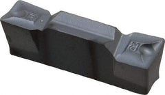 Iscar - 5004HFPR Grade IC354, 5mm Cutting Width Carbide Grooving Insert - 2.5mm Max Depth of Cut, Right Hand, 0.4mm Corner Radius, TiCN Finish - Benchmark Tooling