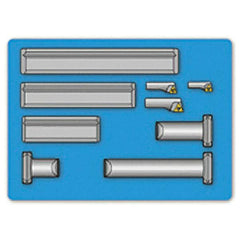 Iscar - 1.26" Min Diam Smallest Bar, 46mm Min Diam Largest Bar, Indexable Boring Bar Set - TPG.. Insert, BHFH Toolholder, 69mm Max Bore Depth - Benchmark Tooling