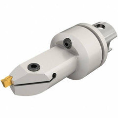 Iscar - KM-HFIR, Internal, Right Hand, 52mm Max Depth of Cut, 3 to 6mm Groove Width, Indexable Grooving Tool Holder - 25mm Shank Width, Through Coolant - Benchmark Tooling