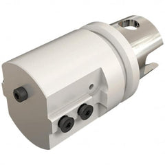 Iscar - DG.., GRIP, HFP Insert, 60mm Head Length, Modular Grooving Blade Holder Head - System Size IM50, Through Coolant, Series ExchangeableHeads, Iscar-Grip - Benchmark Tooling