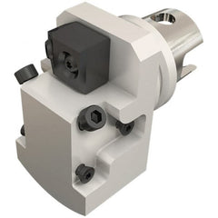 Iscar - GDM.., GI.. Insert, 60mm Head Length, Modular Grooving Blade Holder Head - System Size IM63, Through Coolant, Series ExchangeableHeads, Iscar-Grip - Benchmark Tooling