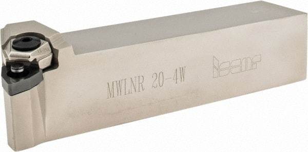 Iscar - MWLN, Right Hand Cut, 1-1/4" Shank Height x 1-1/4" Shank Width, Negative Rake Indexable Turning Toolholder - 6" OAL, WNM..43.. Insert Compatibility, Series Isoturn - Benchmark Tooling