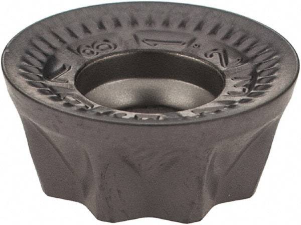 Iscar - R90MT43 RM Grade IC950 Carbide Milling Insert - TiAlN Finish, 0.213" Thick, 1/2" Inscribed Circle - Benchmark Tooling