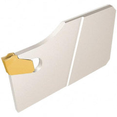 Iscar - 0.047" Groove Width, Right Hand Cut, SGB Indexable Grooving Blade - 0.035 Seat Size, GFN-A, GFN-C, GFN-J, GFN-M, GFN-U, GFN-W, GFR/L-C, GFR/L-J, GFR/L-W, GFR-U Insert Style, Series Self-Grip - Benchmark Tooling