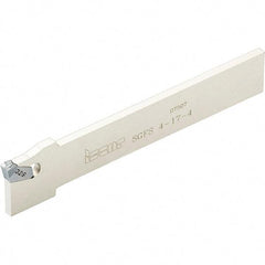 Iscar - 2.7 to 3.53mm Groove Width, Neutral Cut, SGFS Indexable Grooving Blade - GFN-A, GFN-C, GFN-J, GFN-M, GFN-U, GFN-W, GFR-U, GFR/L-C, GFR/L-J, GFR/L-W Insert Style, Series Self-Grip - Benchmark Tooling