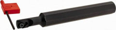 Iscar - Internal Thread, Right Hand Cut, 0.62" Shank Width x 0.62" Shank Height Indexable Threading Toolholder - 5" OAL, Various Insert Compatibility, SI Toolholder, Series IscarThread - Benchmark Tooling