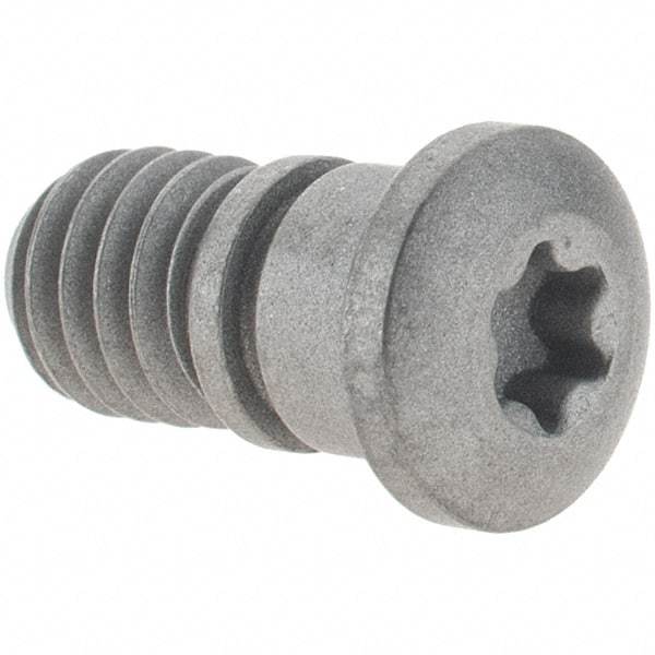 Iscar - Torx Cap Screw for Indexable Ball Nose End Mills - M6x1 Thread, For Use with Inserts - Benchmark Tooling