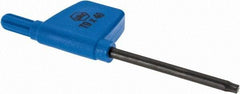 Iscar - T9 Torx Drive, Key for Indexable Grooving - Compatible with Insert Screws - Benchmark Tooling