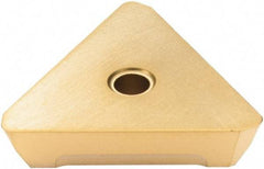 Tungaloy - TEEN43 Grade GH330 Carbide Turning Insert - 60° Triangle, 1/2" Inscr Circle, 3/16" Thick - Benchmark Tooling