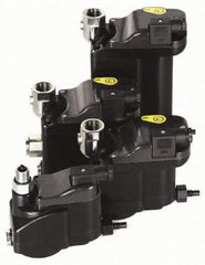 Domnick Hunter - 1/2" Inlet, Zero Air-Loss Level Sensing Condensate Drain - 1/8" NPT Outlet, 3 to 232 psi, 1,059 CFM Receiver Compressor, 2,119" CFM Refrigerated Dryer - Benchmark Tooling