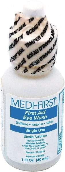 Medique - 1 oz Eyewash Solution Liquid - Comes in Bottle, Sterile - Benchmark Tooling