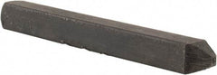 Made in USA - 1/32" Character Size, H Character, Heavy Duty Individual Steel Stamp - Steel, Individual - Benchmark Tooling