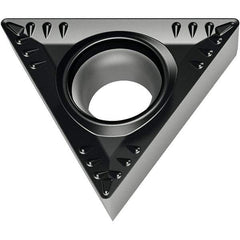 Walter - TCMT32.53 RP4 Grade WPP30S Carbide Turning Insert - TiCN/Al2O3/TiN Finish, 60° Triangle, 3/8" Inscr Circle, 5/32" Thick, 3/64" Corner Radius - Benchmark Tooling