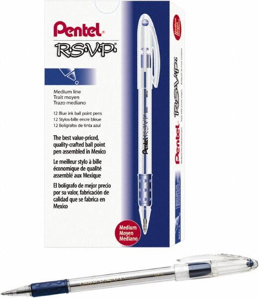 Pentel - Conical Ball Point Pen - Blue - Benchmark Tooling