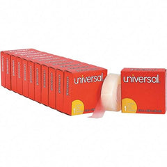 UNIVERSAL - 3/4" Wide x 1mm Thick x 36 yds Long, 83436VP Box Sealing & Label Protection Tape - Clear - Benchmark Tooling