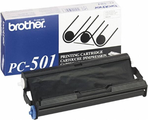 Brother - Black Thermal Print Cartridge Ribbon - Use with Brother Fax-575 - Benchmark Tooling