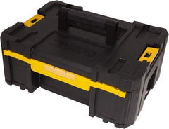 DeWALT - 1 Compartment 1 Drawer Tool Organizer - 12-1/4" Wide x 6-7/8" Deep x 6-55/64" High, Structural Foam, Black/Yellow - Benchmark Tooling