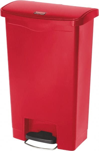 Rubbermaid - 13 Gal Rectangle Unlabeled Trash Can - Exact Industrial Supply