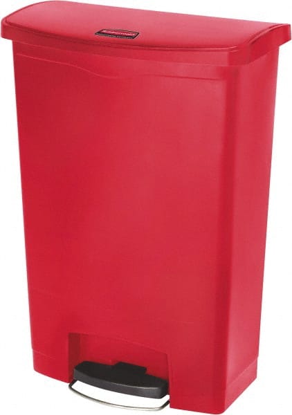 Rubbermaid - 24 Gal Rectangle Unlabeled Trash Can - Exact Industrial Supply