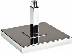 ECONOCO - 8" Wide, Open Shelving Accessory/Component - Steel, Chrome Finish, 8" Long, Use with 5/8" Flange Upright - Benchmark Tooling