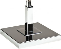 ECONOCO - 6" Wide, Open Shelving Accessory/Component - Steel, Chrome Finish, 6" Long, Use with 5/8" Flange Upright - Benchmark Tooling