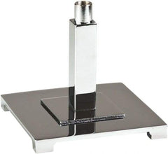 ECONOCO - 6" Wide, Open Shelving Accessory/Component - Steel, Chrome Finish, 6" Long, Use with 5/8" Flange Upright - Benchmark Tooling