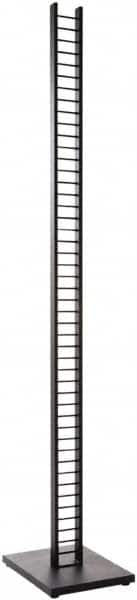 ECONOCO - 12" Wide, 73 High, Open Shelving Accessory/Component - Steel, Matte Finish, 15" Long, Use with Mini-Ladder System - Benchmark Tooling