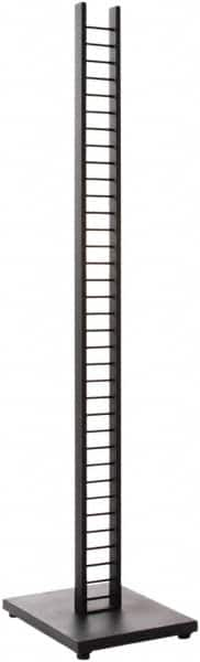 ECONOCO - 12" Wide, 54 High, Open Shelving Accessory/Component - Steel, Matte Finish, 15" Long, Use with Mini-Ladder System - Benchmark Tooling