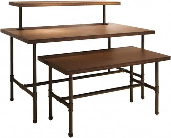 ECONOCO - 58" Long x 30" Wide x 30" High Stationary Nesting Table Frame - Gray, Steel Frame - Benchmark Tooling