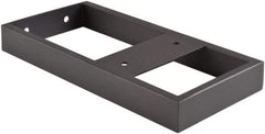 ECONOCO - Black Matte Finish Anchor Bracket - 12-3/4" Long, 6" Wide - Benchmark Tooling