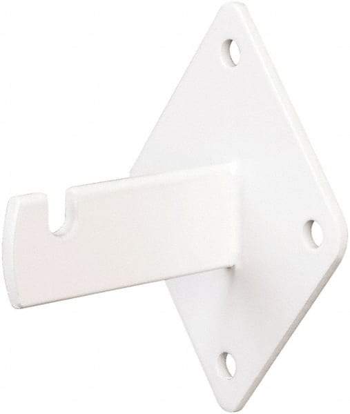 ECONOCO - Semi-Gloss Wall Bracket - 3-3/4" Long, 3" Wide - Benchmark Tooling