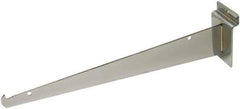 ECONOCO - Satin Chrome Coated Shelf Bracket - 12" Long - Benchmark Tooling