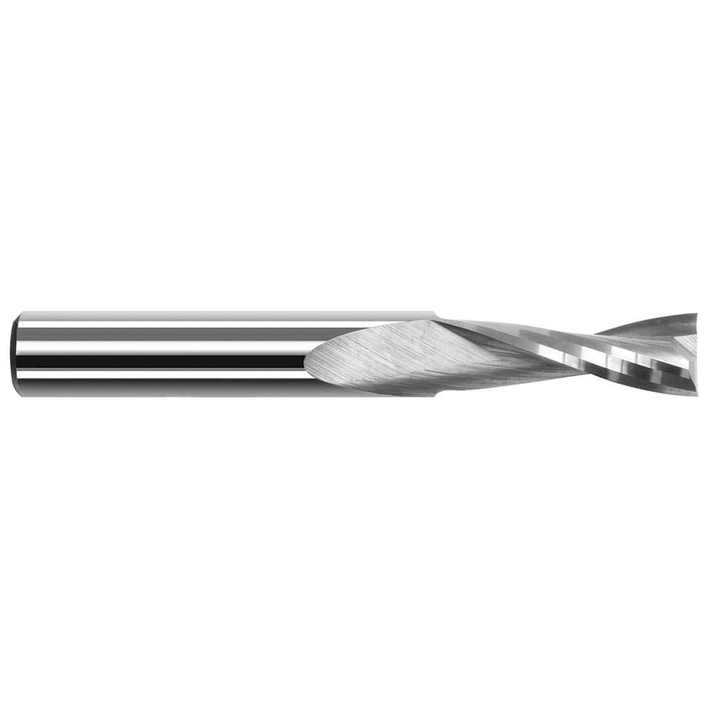 Harvey Tool - Square End Mills; Mill Diameter (Inch): 1/8 ; Mill Diameter (Decimal Inch): 0.1250 ; Length of Cut (Inch): 1-1/4 ; Length of Cut (Decimal Inch): 1.2500 ; Material: Solid Carbide ; Finish/Coating: Uncoated - Exact Industrial Supply