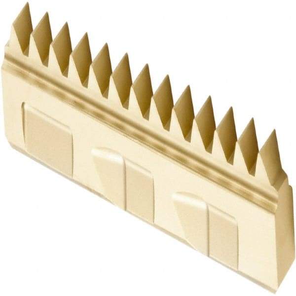 Seco - 4 TPI, Internal/External Thread, API Buttress Standard, 396.20 F30M Grade Thread Mill Insert - Carbide - Benchmark Tooling