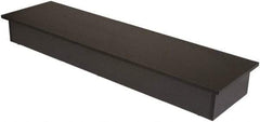 ECONOCO - 14" Wide, 6 High, Open Shelving Accessory/Component - Melamine, 52" Long, Use with Glass Cubbies - Benchmark Tooling