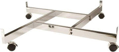 ECONOCO - Open Shelving Accessory/Component - Steel, Chrome Finish, 24" Long, Use with Grid Panels - Benchmark Tooling