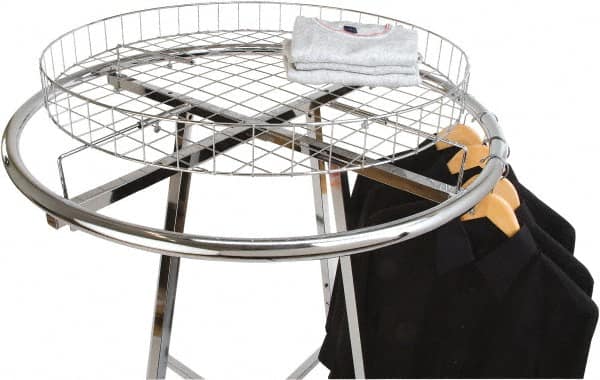 ECONOCO - Chrome Grid Basket Rack Topper - 30" Wide - Benchmark Tooling