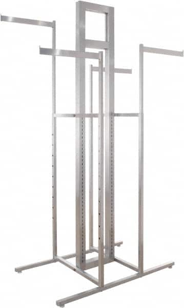 ECONOCO - 4-Way Display Rack Frame - 24" Wide x 72" High - Benchmark Tooling