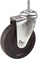 ECONOCO - 4" Diam Stem Mount Caster Body Only - Plastic, 150 Lb Capacity, 5/16 x 1" Threaded Stem - Benchmark Tooling