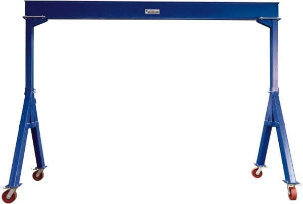 Vestil - 10,000 Lb Load Capacity, Steel Gantry Crane - 10' Span - Benchmark Tooling